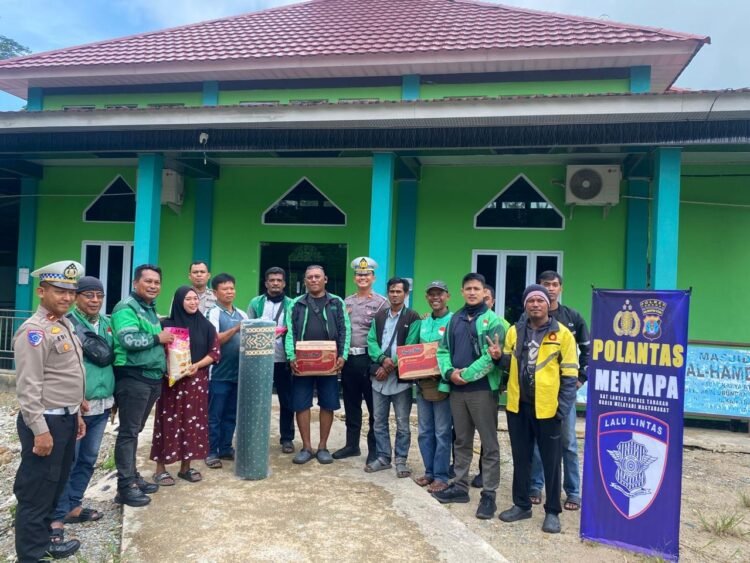 Jelang Hari Bhayangkara, Satlantas Tarakan Hadirkan Pelayanan Humanis Bersama Komunitas Ojek Online