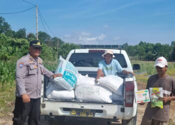 Harapkan Panen Maksimal, Personel Rutinkan Monitoring di Poktani Flora Fauna Binaan Polres Tarakan