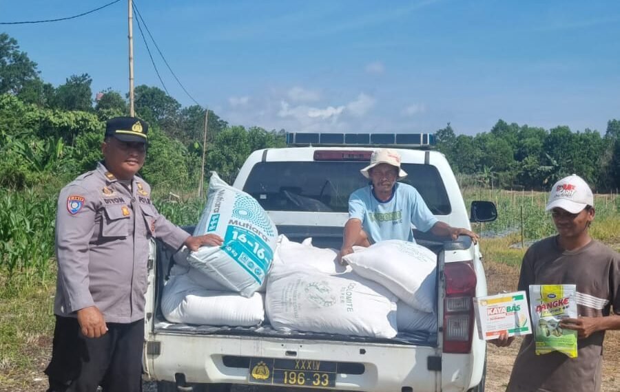 Harapkan Panen Maksimal, Personel Rutinkan Monitoring di Poktani Flora Fauna Binaan Polres Tarakan