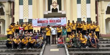 Sambut Hari Bhayangkara ke-80, Personel Polres Tarakan Gelar Bakti Religi di Sejumlah Rumah Ibadah