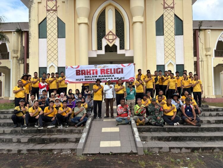 Sambut Hari Bhayangkara ke-80, Personel Polres Tarakan Gelar Bakti Religi di Sejumlah Rumah Ibadah