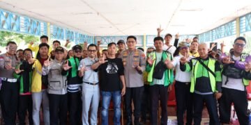 Gelar Polantas Polda Kaltara Menyapa, Perkuat Kemitraan dengan Ojek Online di Hari Bhayangkara Ke-80