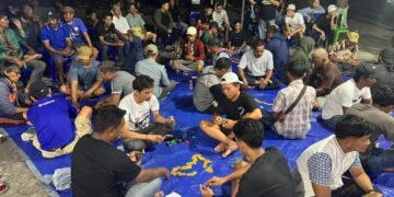 Dipantau Langsung Kapolres, Polsek Tarakan Utara Meriakan Hari Bhayangkara ke-80 dengan Lomba Domino