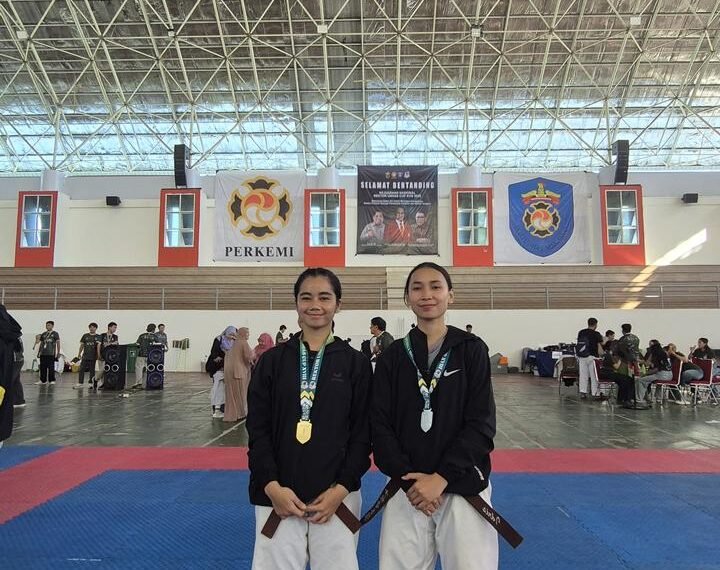 Dua Polwan Polda Kaltara Sabet Medali di Kejurnas Shorinji Kempo Unhas Cup 2026
