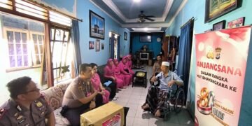 Hari Bhayangkara Ke-80, Jadi Moment Angjasana Polres Tarakan Ke Purnawirawan dan Warakauri