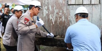 Wujud Kehadiran Polri, Dalam Rangka Hari Bhayangkara ke-80 Polda Kaltara Bedah Rumah Warga