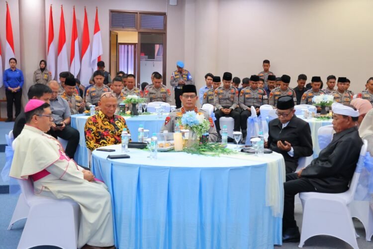 Polda Kaltara Gelar Doa Bersama Lintas Agama Menjelang peringatan Hari Bhayangkara ke-80 tahun 2026
