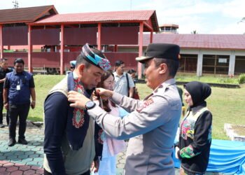 Wakapolda Kaltara Sambut Kedatangan Kapolda Baru di Bandara Juwata Tarakan