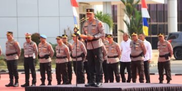 Kapolda Kaltara Sampaikan Lima Penekanan Utama Dalam Apel Perdananya