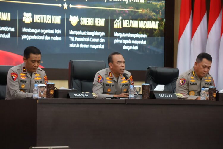 Selaraskan Visi Misi, Kapolda Kaltara Sampaikan Pilar Commander Wish