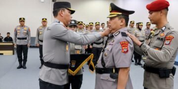 Kapolda Kalimantan Utara Pimpin Upacara Pelantikan Direktur Intelijen dan Keamanan Polda Kaltara
