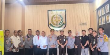 Pererat Sinergitas, Kapolres Tarakan Silahturahmi dengan Kejaksaan Negeri Tarakan