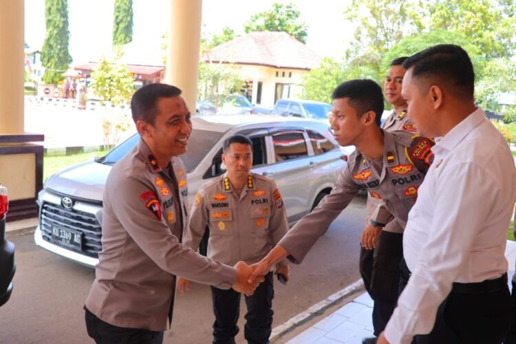Wakapolda Kaltara Berikan Arahan Kepada Personel Polres Malinau