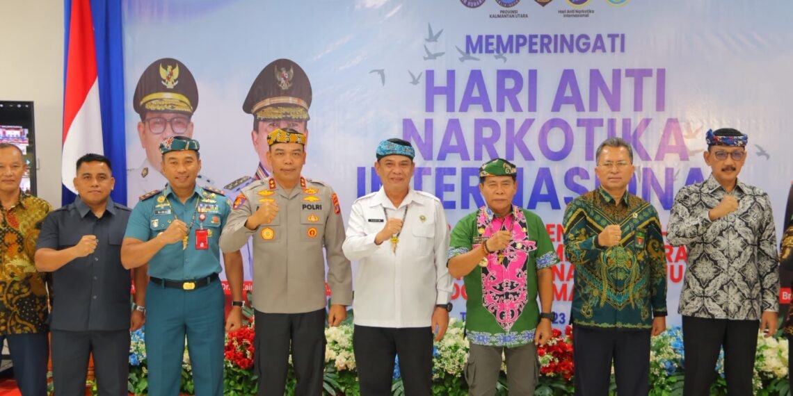 Kapolda Kaltara Hadiri Peringatan Hari AntiNarkotika Internasional (HANI) 2026
