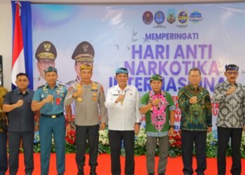 Kapolda Kaltara Hadiri Peringatan Hari AntiNarkotika Internasional (HANI) 2026