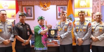 Perkuat Sinergitas, Kapolda Kaltara Silaturahmi ke Kantor Gubernur  Kaltara