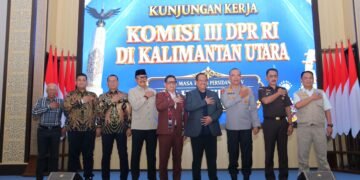 Komisi III DPR RI Apresiasi Sinergi Penegakan Hukum di Kalimantan Utara