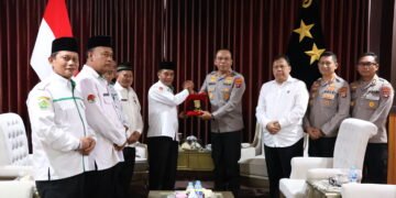Bersinergi Jaga Kerukunan Umat Beragama, Kapolda Terima Silaturahmi Kakanwil Kemenag Provinsi Kaltara