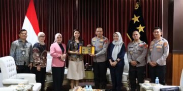 Perkuat Hubungan Kelembagaan, Kapolda Kaltara Disambangi Bank Mandiri Region IX Kalimantan