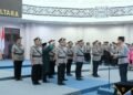 Kapolda Kaltara Pimpin Upacara Serah Terima Jabatan Pejabat Utama dan Kapolres Jajaran