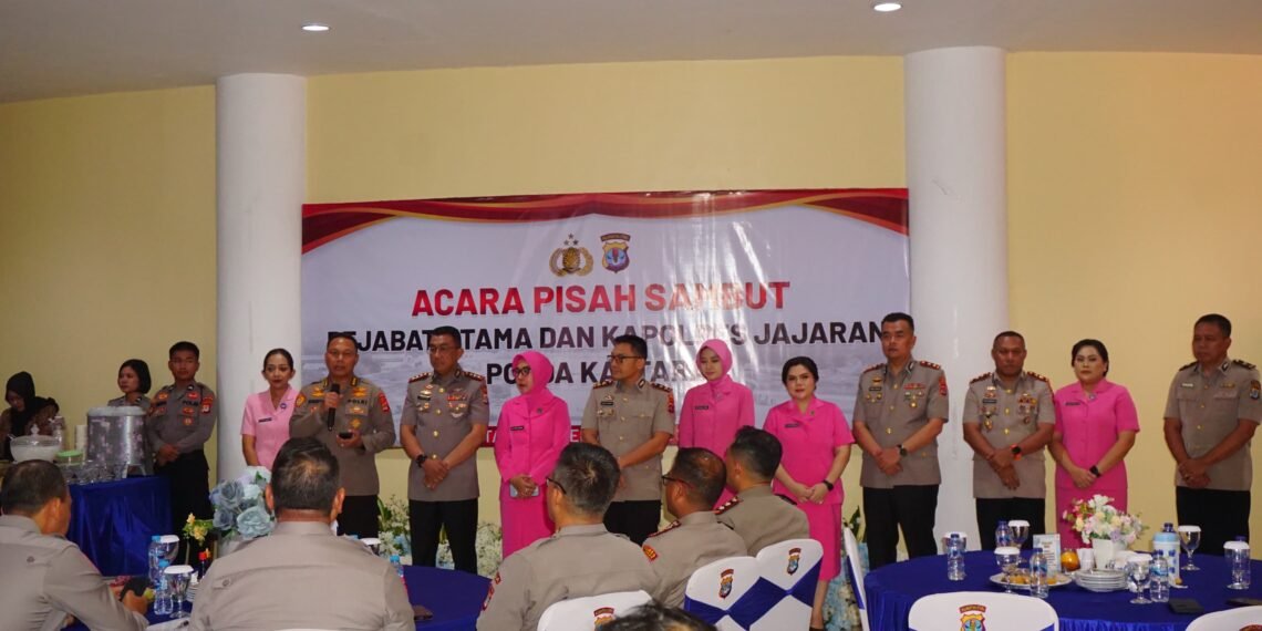Polda Kaltara Gelar Kenal Pamit Sejumlah Pejabat Utama dan Kapolres Jajaran
