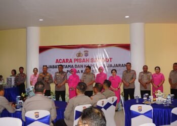 Polda Kaltara Gelar Kenal Pamit Sejumlah Pejabat Utama dan Kapolres Jajaran