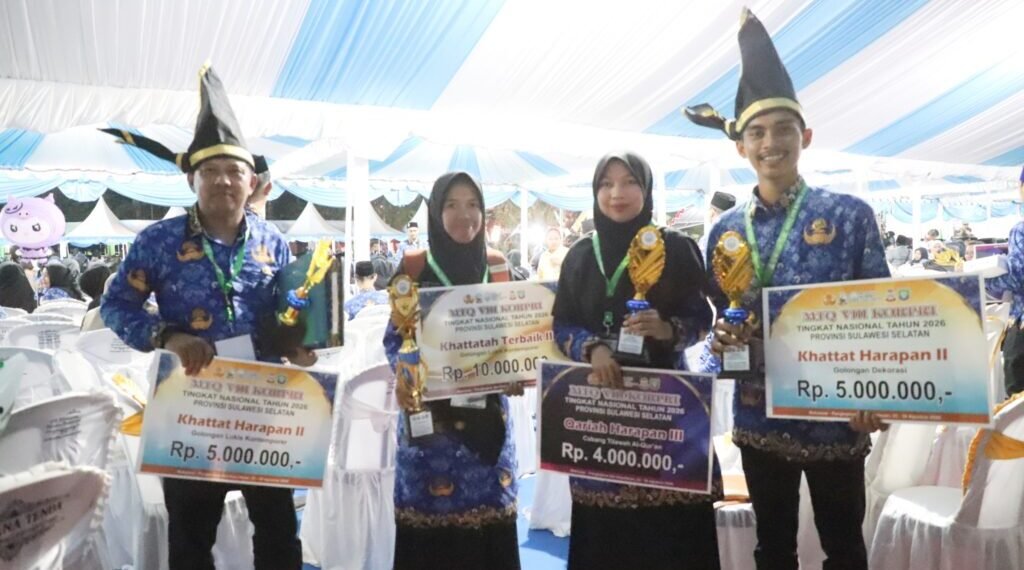 Kaltara Raih Empat Penghargaan pada MTQ VIII KORPRI Nasional 2026
