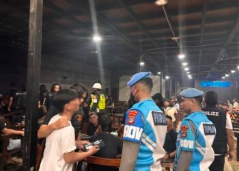 Jaga Kamtibmas, TNI-Polri Patroli dan Gaktib di THM