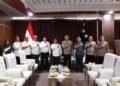 Jalin Komunikasi, Kakanwil WTR/BPN Sambangi Kapolda Kaltara