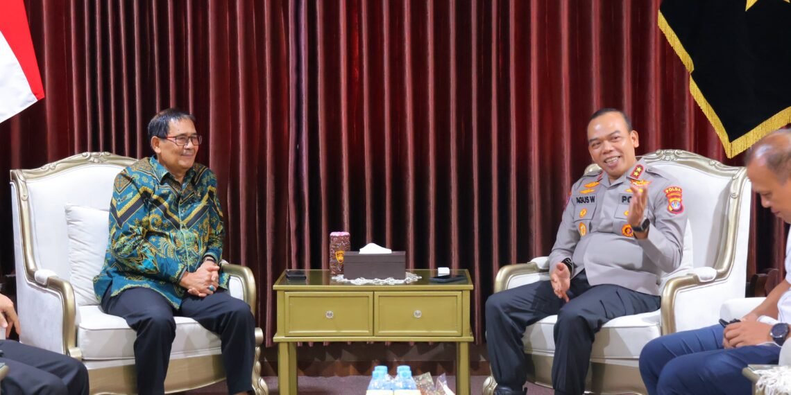 Kapolda Kaltara Terima Kunjungan Silaturahmi Jajaran Pengadilan Tinggi Kaltara
