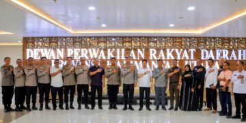 Pererat Hubungan Kelembagaan, Kapolda Kaltara Silaturahmi dengan Pimpinan DPRD Provinsi
