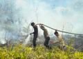Ditsamapta Polda Kaltara Quick Response Tangani Titik Api Baru di Lahan 11,5 Hektare
