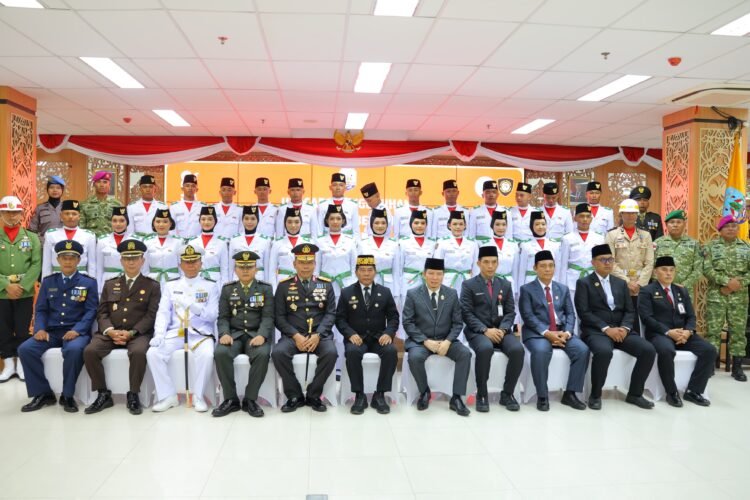 Kapolda Kaltara Hadiri Pengukuhan Paskibraka Provinsi Kaltara Tahun 2026