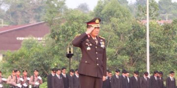 Wakapolda Kaltara Pimpin Upacara Peringatan Hut RI di Mapolda Kaltara