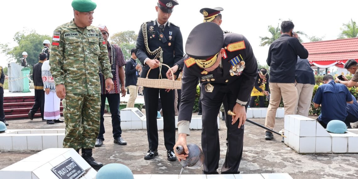 Kapolda Kaltara Hadiri Ziarah Nasional, Wujud Penghormatan kepada Para Pahlawan