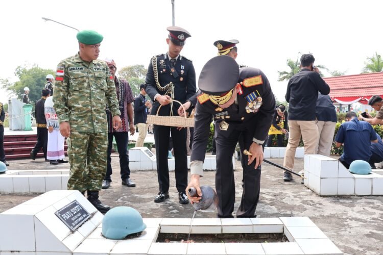Kapolda Kaltara Hadiri Ziarah Nasional, Wujud Penghormatan kepada Para Pahlawan