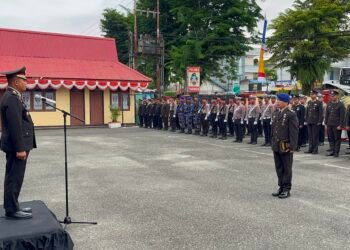 Polres Tarakan Gelar Upacara Peringatan HUT ke-81 Kemerdekaan Republik Indonesia