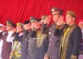Wakapolda Kaltara Hadiri Upacara Penurunan Bendera HUT ke-81 Kemerdekaan RI