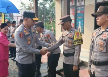 Kapolda Kaltara Laksanakan Kunjungan Kerja di Polsek Tanjung Palas Utara