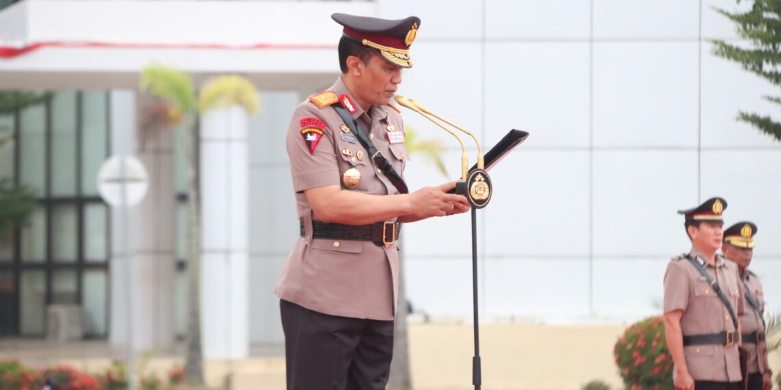 Wakapolda Kaltara Pimpin Upacara Peringatan Hari Juang Polri