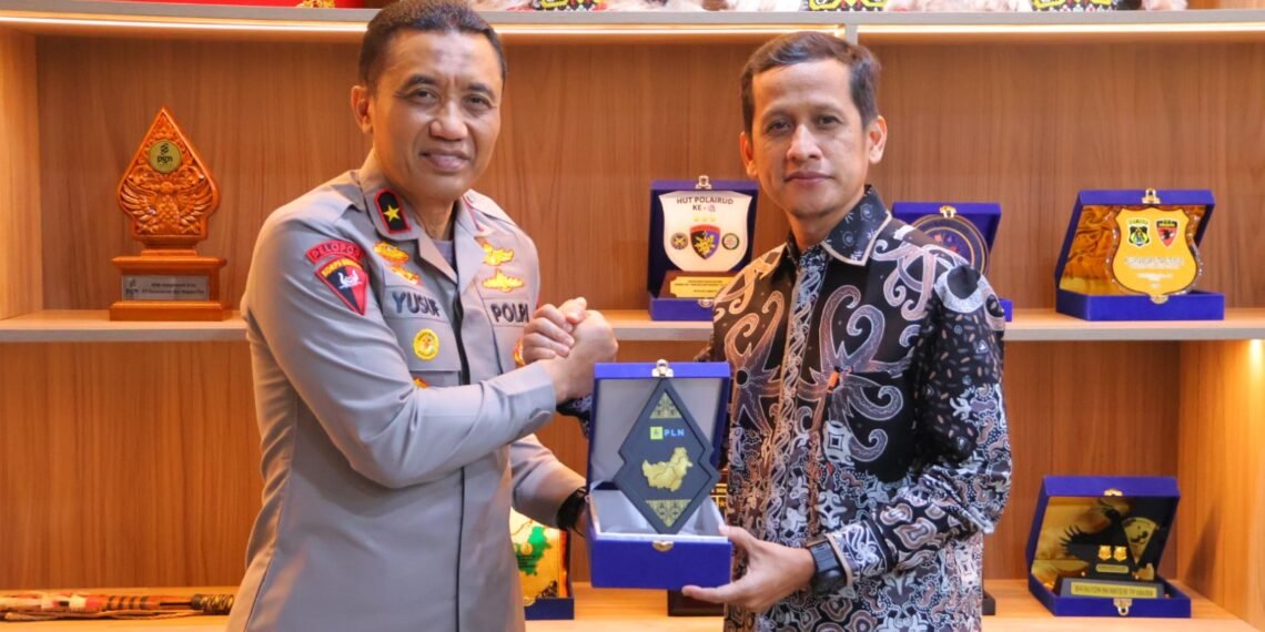 Perkuat Sinergi Pelayanan Masyarakat, Wakapolda Kaltara Terima Silaturahmi Jajaran PLN