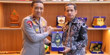 Perkuat Sinergi Pelayanan Masyarakat, Wakapolda Kaltara Terima Silaturahmi Jajaran PLN