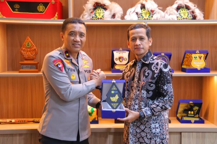 Perkuat Sinergi Pelayanan Masyarakat, Wakapolda Kaltara Terima Silaturahmi Jajaran PLN