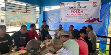 Jumat Curhat di Tanjung Palas, Polisi Serap Aspirasi Warga dan Sampaikan Imbauan Kamtibmas