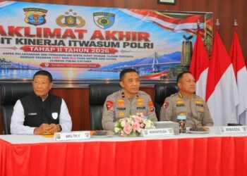Taklimat Akhir Audit Kinerja Itwasum Polri di Polda Kaltara, Sejumlah Capaian Positif Jadi Catatan