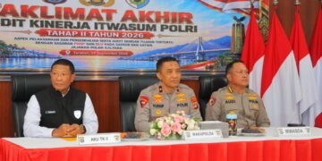 Taklimat Akhir Audit Kinerja Itwasum Polri di Polda Kaltara, Sejumlah Capaian Positif Jadi Catatan