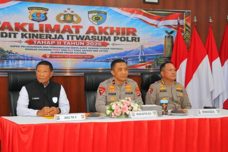 Taklimat Akhir Audit Kinerja Itwasum Polri di Polda Kaltara, Sejumlah Capaian Positif Jadi Catatan