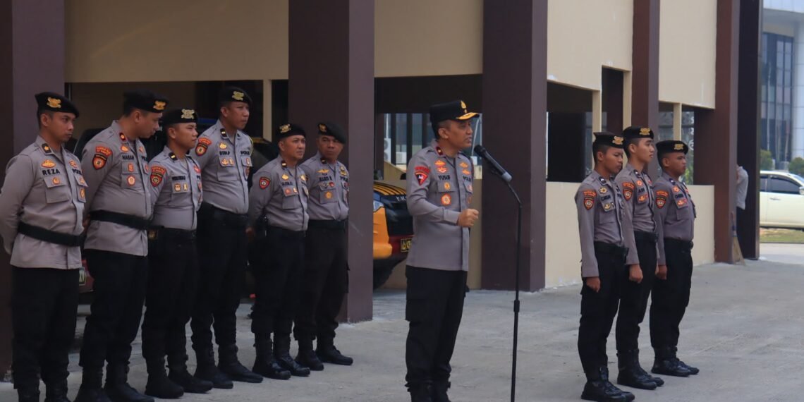 Wakapolda Kaltara Tekankan Disiplin, Kesiapsiagaan dan Profesionalisme Personel Ditsamapta