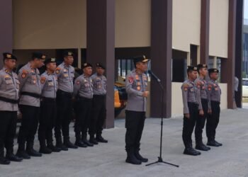 Wakapolda Kaltara Tekankan Disiplin, Kesiapsiagaan dan Profesionalisme Personel Ditsamapta