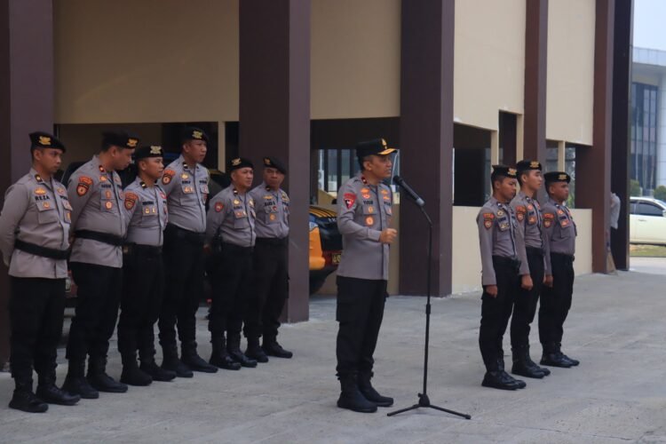 Wakapolda Kaltara Tekankan Disiplin, Kesiapsiagaan dan Profesionalisme Personel Ditsamapta